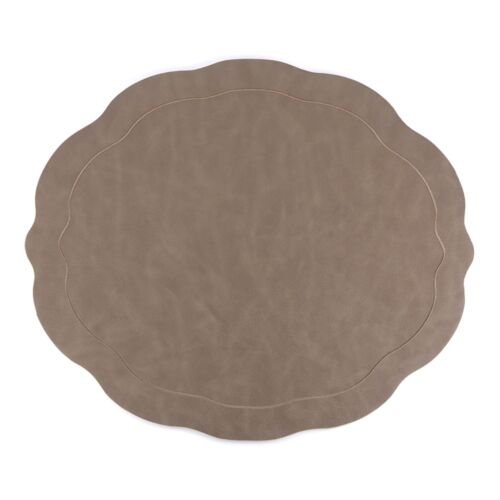 Kim Seybert Placemat Tailored Taupe