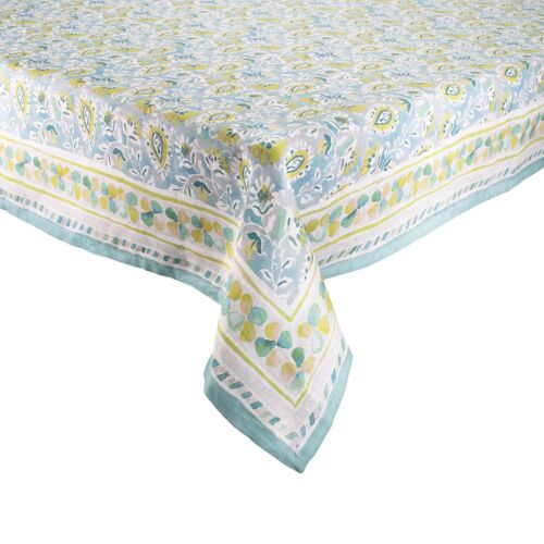 Kim Seybert Tablecloth Mira Seafoam
