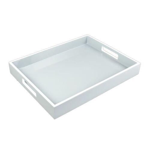 Lacquer Cool Gray Reiko Tray