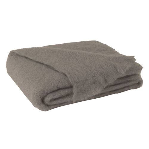 Lands Downunder Mohair Throw Ashwood