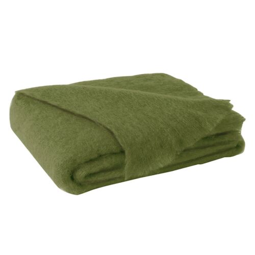 Lands Downunder Mohair Throw Fern