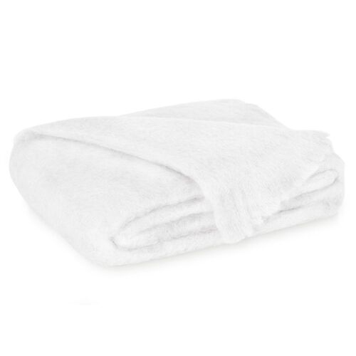 Lands Downunder Mohair Throw Snowflake
