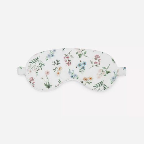 Liberty Annie White Tana Lawn Cotton Sleep Mask