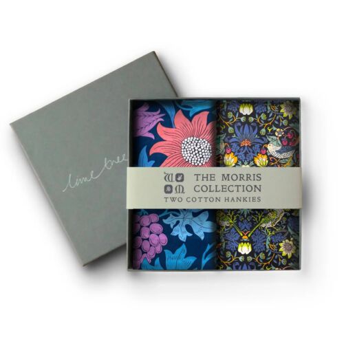 Liberty Handkerchief Gift Box/2 Standen