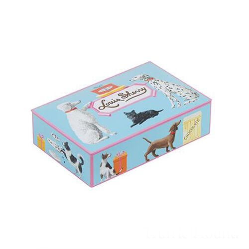 12-Piece Chocolate Truffle Hound Tin