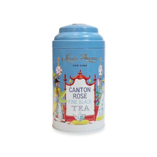  Louis Sherry Canton Rose Fine Black Tea Tin
