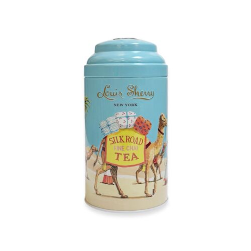 Louis Sherry Silk Road Fine Chai Tea Tin
