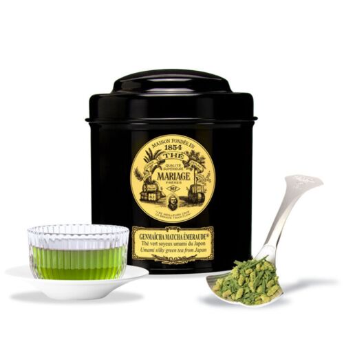 Mariage Freres Tea Tin Genmaicha Matcha Emeraude 