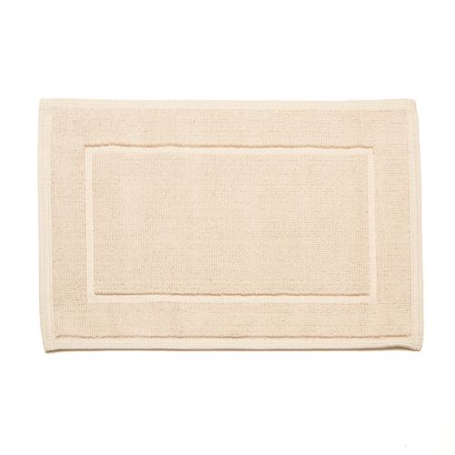 Mastro Raphael Bath Rug Unito Ecru 19x29"