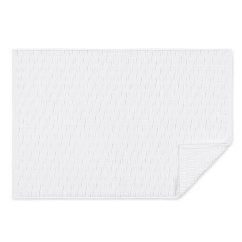 Matouk Athena White Bath Mat 24x36"