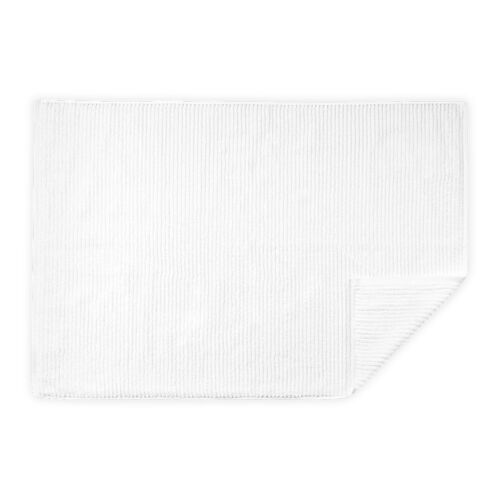 Matouk Bath Mat Aman White 24x36"