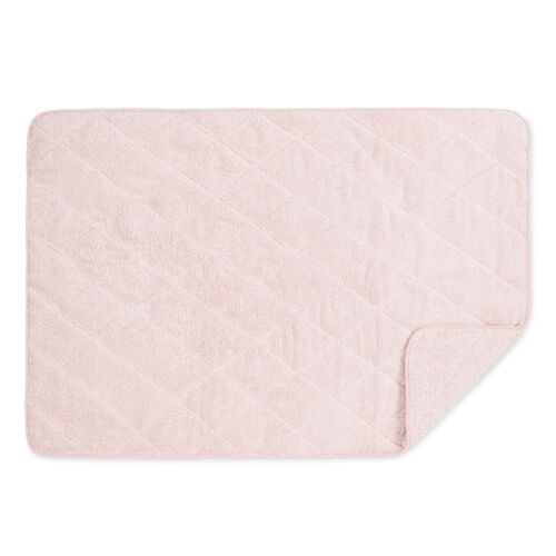 Matouk Bath Mat Cairo Quilt Blush 24x36"