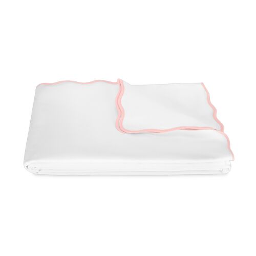 Matouk Camilla Pique Pink Queen/Full Coverlet