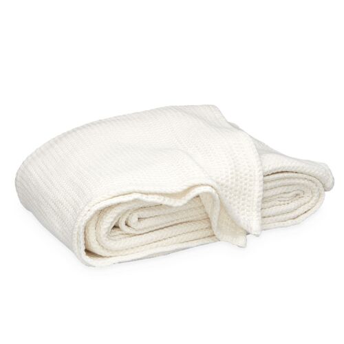 Matouk Chatham Ivory Queen/Full Blanket 96x99"
