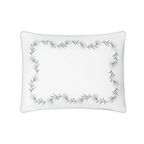 Matouk Daphne Bluebell Boudoir Sham 12x16"