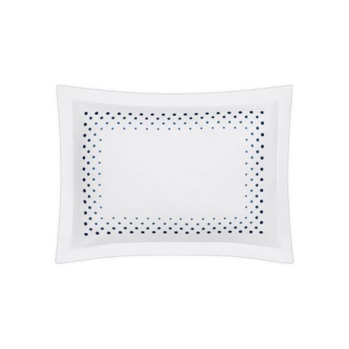 Matouk Dorothy Blue Ombre Boudoir Sham - 12x16"/1"Flange