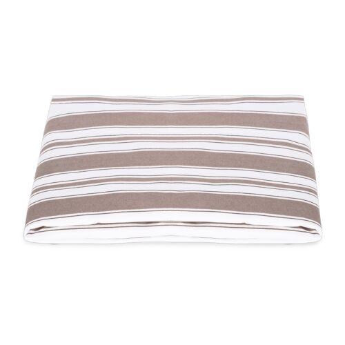 Matouk Elio Mocha King Fitted Sheet - 17"Pocket