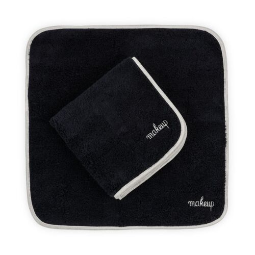 Matouk Giza Makeup Carbon Towel Set/2