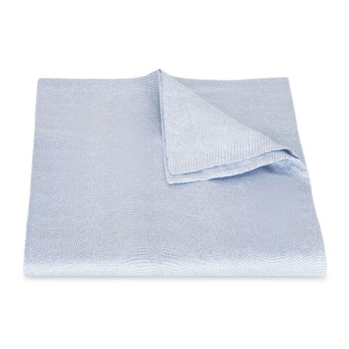 Matouk Jasper Hazy Blue King Duvet Cover - 108x96"/1.25"Flange
