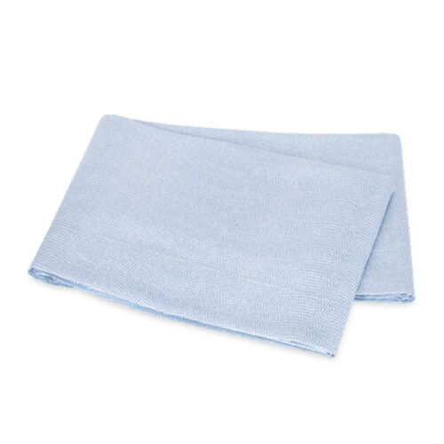 Matouk Jasper Hazy Blue King Flat Sheet - 114x112"