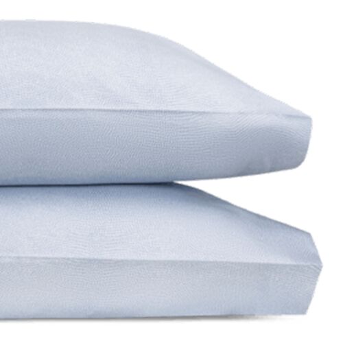 Matouk Jasper Hazy Blue King Pillowcase/Pair - 21x40"
