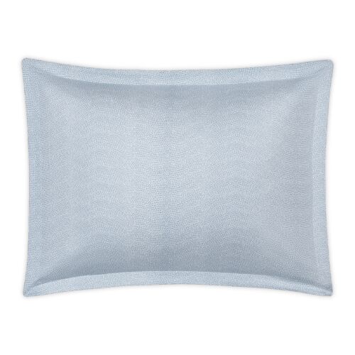 Matouk Jasper Hazy Blue King Sham - 21x36"/1.25"Flange