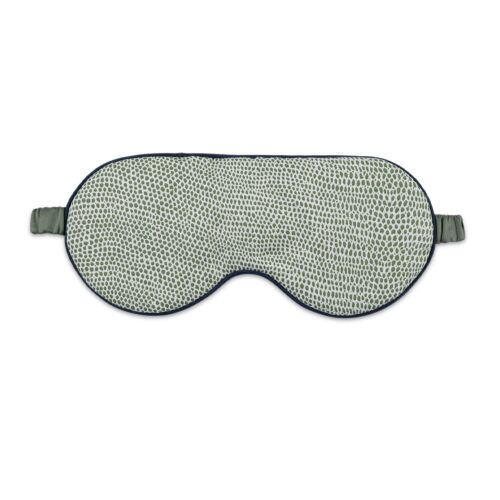 Matouk Jasper Sleep Mask Green