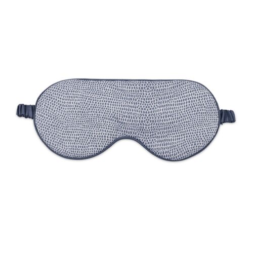 Matouk Jasper Sleep Mask Steel Blue