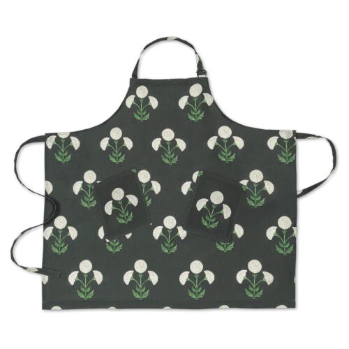 Matouk Linen Apron Gisele Moonflower