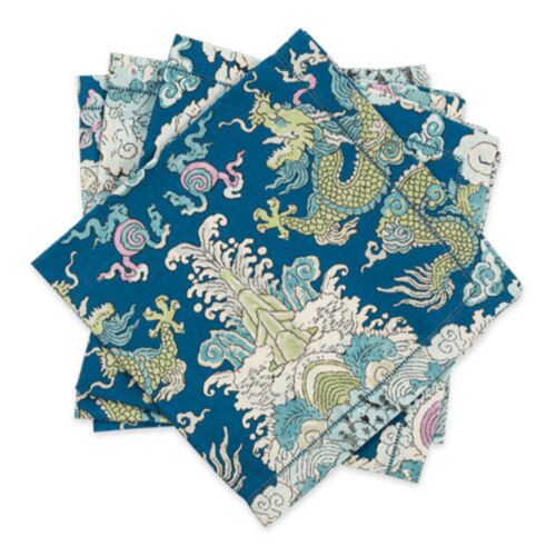 Matouk Magic Mountain Aquarius Napkin