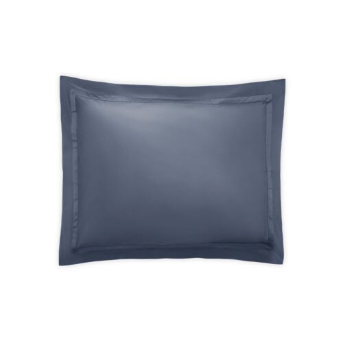 Matouk Nocturne Steel Blue Boudoir Sham 12x16"/3"Flange