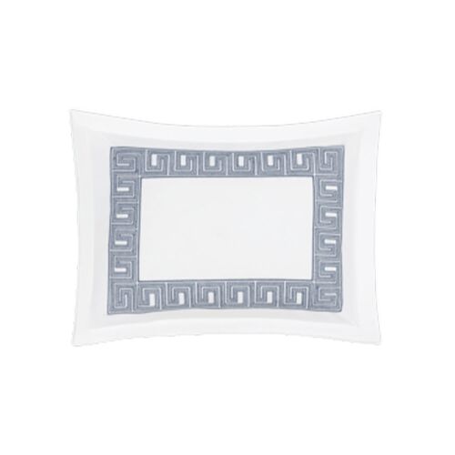 Matouk Ophelia Indigo Boudoir Sham - 12x16"/2"Flange