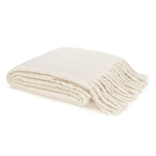 Matouk Poncho Parchment Throw