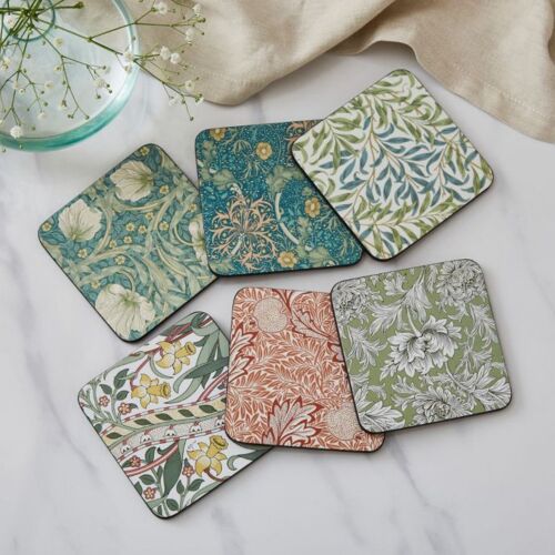 Morris & Co. Assorted Coaster Set/6