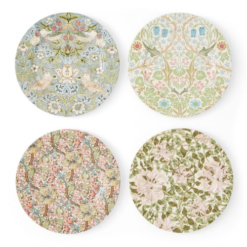 Morris & Co. Assorted Dessert Plate Set/4
