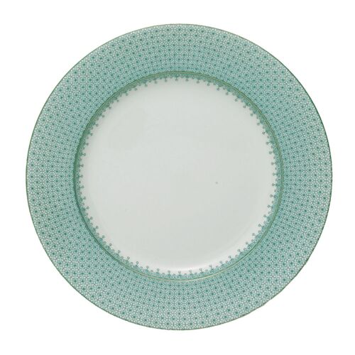 Mottahedeh Lace Charger Green