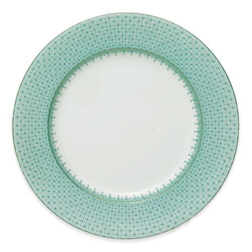 Mottahedeh Lace Green Charger Plate