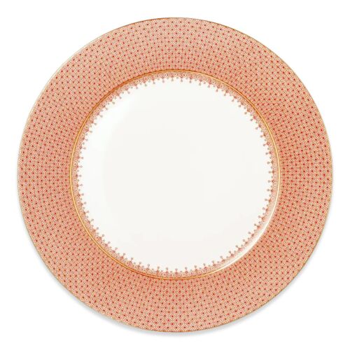 Mottahedeh Lace Red Charger Plate