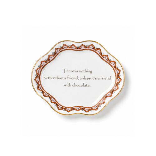 Mottahedeh Ring Tray Friend With Chocolate