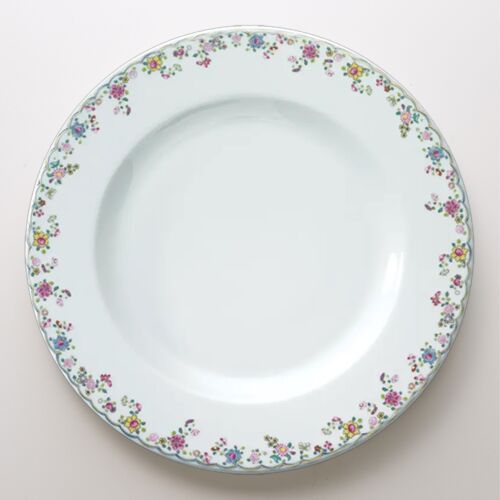 Mottahedeh Tobacco Leaf Charger Plate