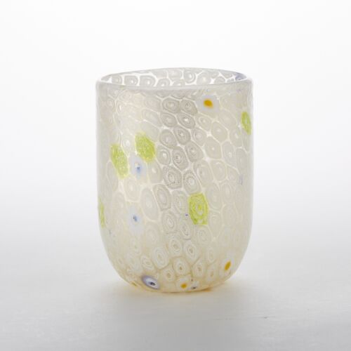 Murrine Glass Tumbler Daisy