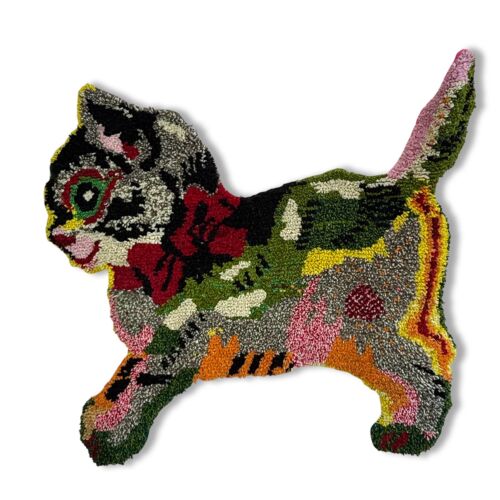 Nathalie Lete Rug Cat Minnie