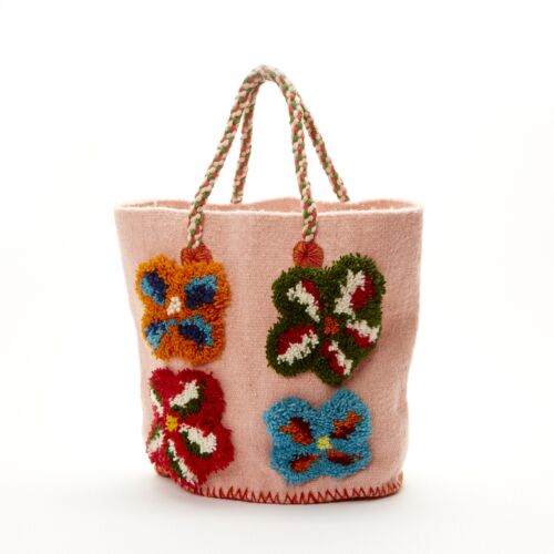 Nathalie Lete Tote Bag Small Rose