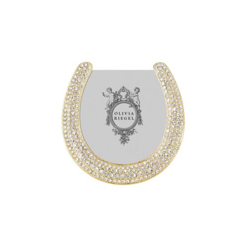   Olivia Regal Horseshoe Gold Frame 3.5"