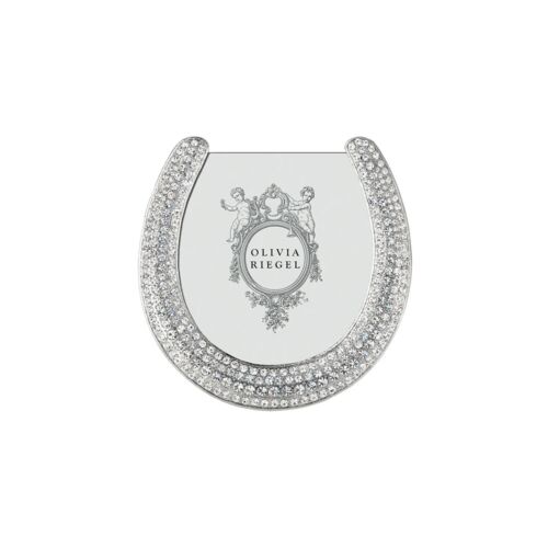  Olivia Riegel Horseshoe Silver Frame 3.5"