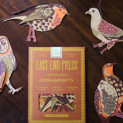Paper Ornament Winterbirds
