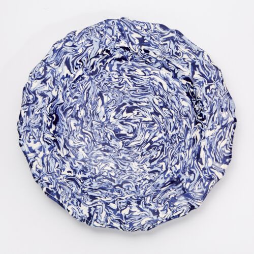 Pascale Mestre Blue Dinner Plate