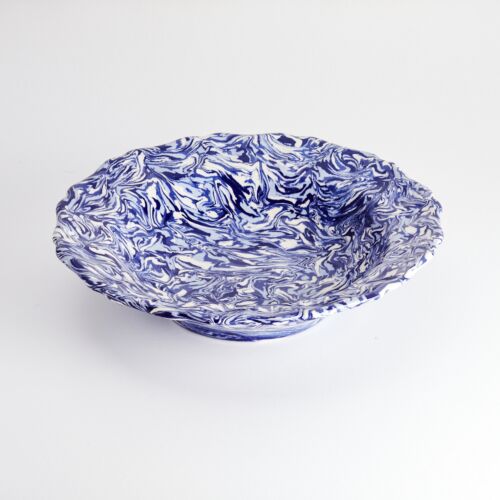 Pascale Mestre Blue Soup Plate
