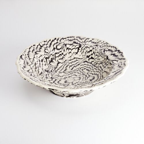 Pascale Mestre Opera White Rim Soup Plate