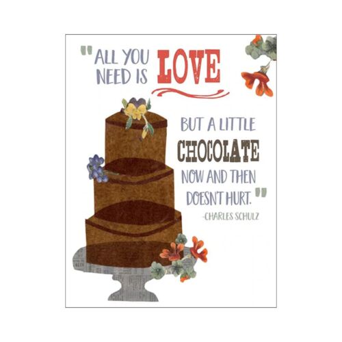 Paste Stationery All You Need Is Love Card